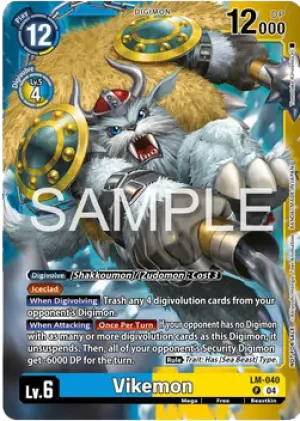 Vikemon (Limited Card Pack) - LM-040 - P - Special Limited Set