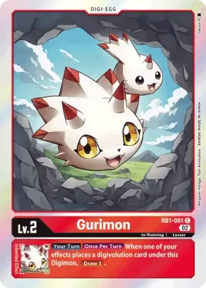 Gurimon - RB1-001 - C - Resurgence Booster