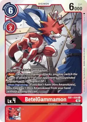 BetelGammamon - RB1-008 - C - Resurgence Booster