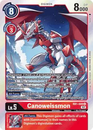 Canoweissmon - RB1-009 - U - Resurgence Booster