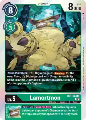 Lamortmon - RB1-024 - U - Resurgence Booster