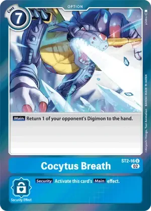 Cocytus Breath (Resurgence Booster Reprint) - ST2-16 - U - Starter Deck 02 Cocytus Blue