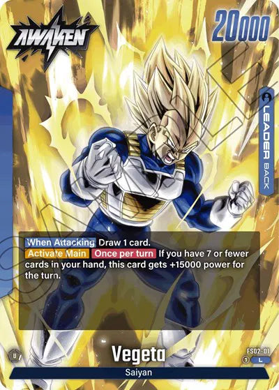 Vegeta - FS02-01 - FS02-01 - Starter Deck 2 Vegeta