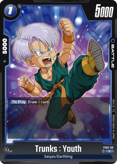 Trunks : Youth - FS02-08 - FS02-08 - Starter Deck 2 Vegeta