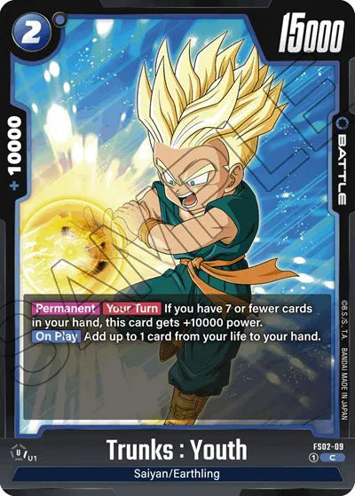Trunks : Youth - FS02-09 - FS02-09 - Starter Deck 2 Vegeta