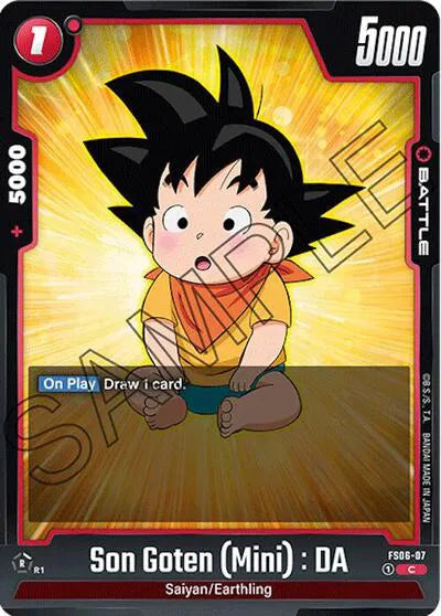 Son Goten (Mini) : DA - FS06-07 - Starter Deck 6 Son Goku Mini