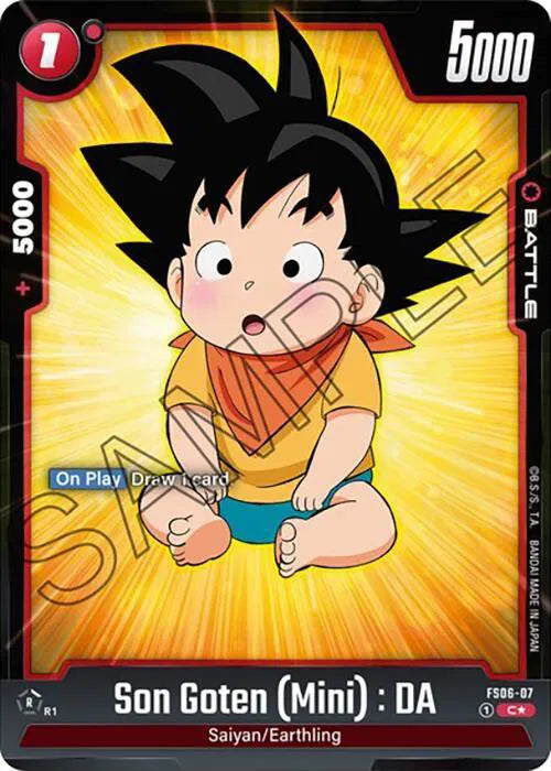 Son Goten (Mini) : DA (Alternate Art) - FS06-07 - Starter Deck 6 Son Goku Mini
