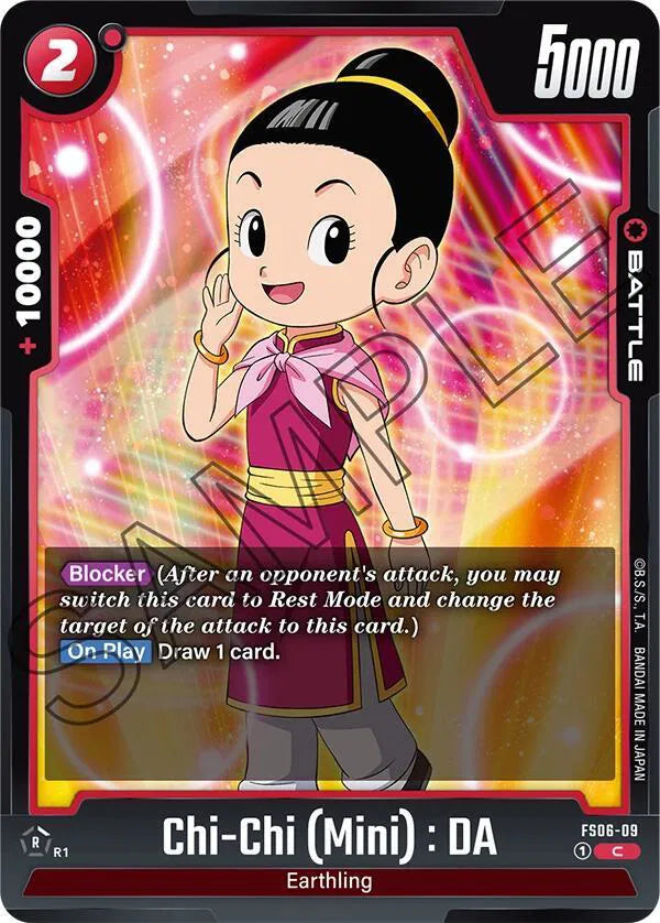 Chi-Chi (Mini) : DA - FS06-09 - Starter Deck 6 Son Goku Mini