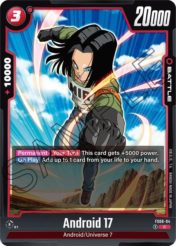 Android 17 - FS06-04 - Starter Deck 6 Son Goku Mini