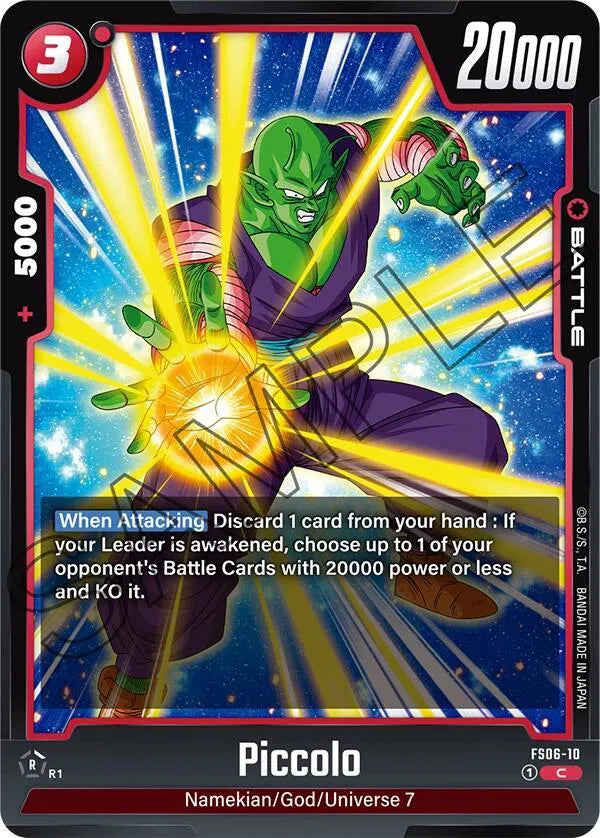 Piccolo - FS06-10 - Starter Deck 6 Son Goku Mini
