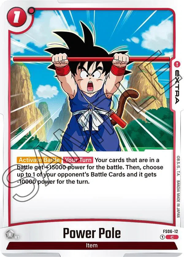 Power Pole - FS06-12 - Starter Deck 6 Son Goku Mini